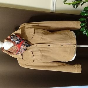 New York and Company Faux Suede Jacket
